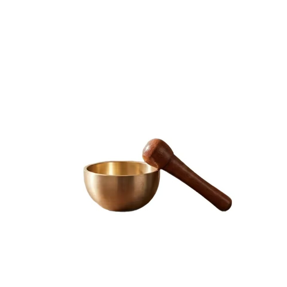 Original Intention Mini Brass Chant Bowl, Sound Bowl, Calming Hand Therapy Sound